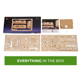 Ugears Steam Express 2.5D Puzzle