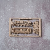 Ugears Steam Express 2.5D Puzzle
