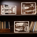 Ugears Steam Express 2.5D Puzzle