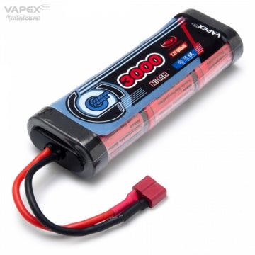 Vapex 6RD3000SC-H6-D2 - NiMH Battery 7,2V 3000mAh T-connector