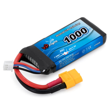 Vapex LP009XT - Li-Po Battery 2S 7,4V 1000mAh 25C XT60-Connector