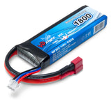 Li-Po Battery 2S 7.4V 1800mAh 30C T-Connector