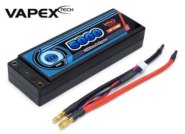 Vapex RD500D2 - Li-Po Battery 2S 7,4V 5000mAh 30C Hard