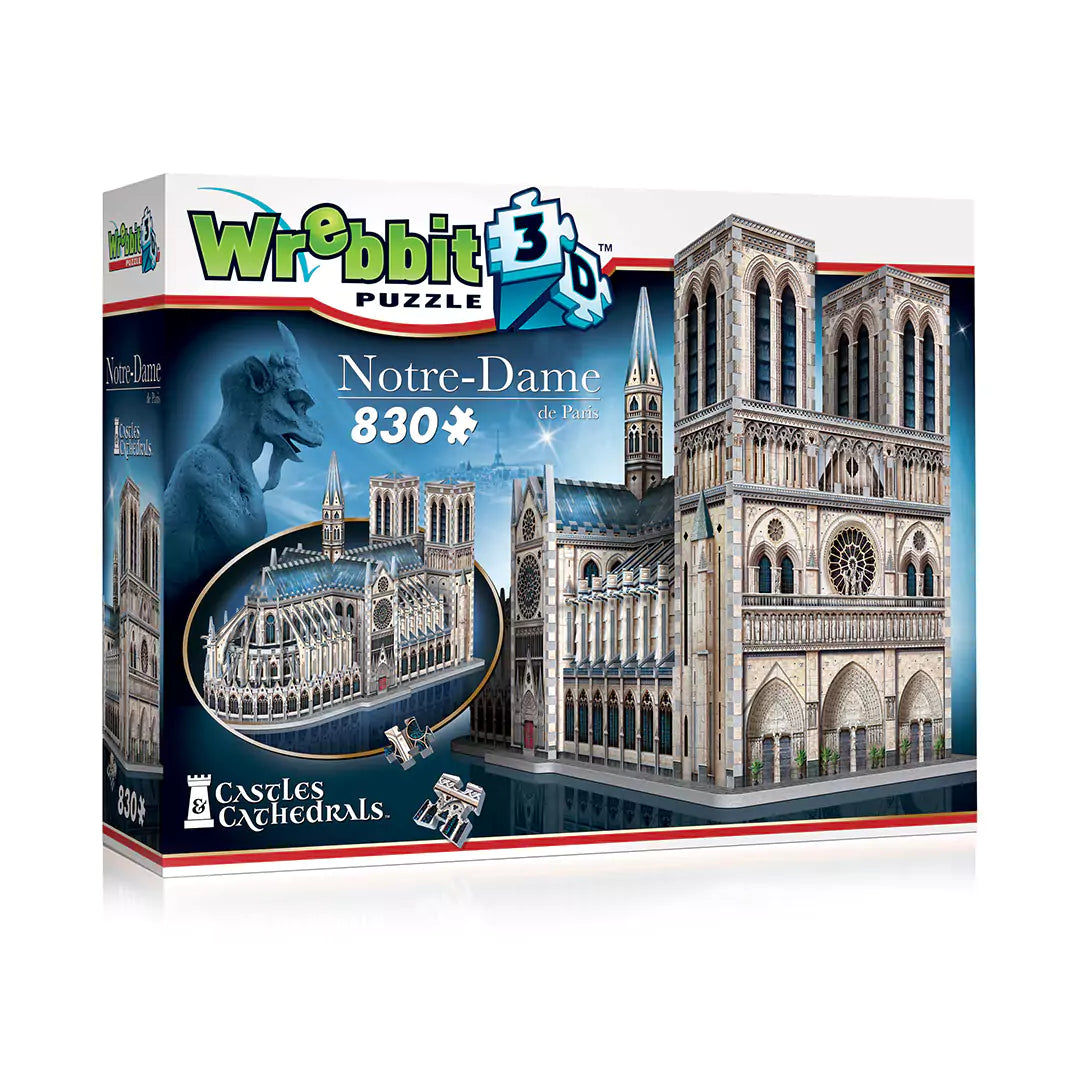 Notre-Dame Cathedral - puzzle 3D Wrebbit