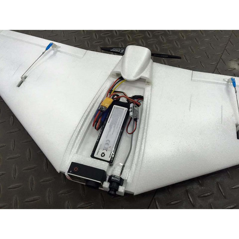 DISC.. Explorer bee FPV wing Advanced Kit (w/ servos, esc, motor & p