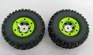 Tire &amp; Wheel Right Green (2)