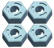 Wheel Hex Adapter (4)