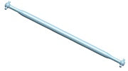 Drive Shaft Central 5.8x136mm