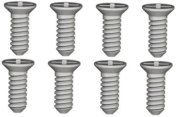 Phillips Countersunk Screw 1.7x4.5mm (8)