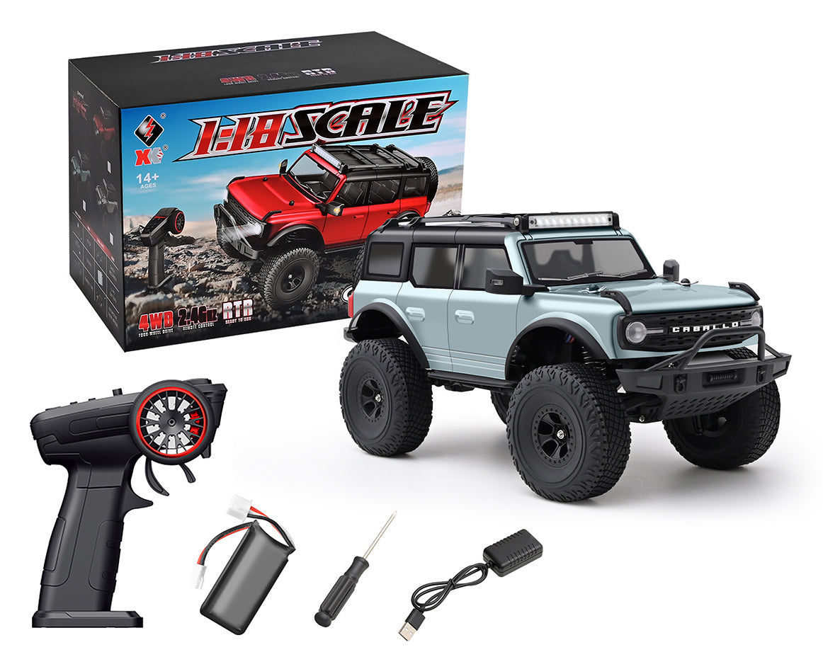 WL 184023 4WD Crawler 1/18 RTR Light Blue