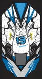 Bodyshell &amp; Wing Blue