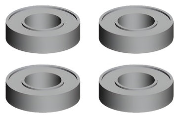 Ball Bearing 6.35x9.525x3.175mm (4)