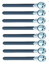 Phillips Half-Thread Screw M3x15mm (8)