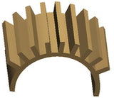 Motor Heat Sink 36x24mm