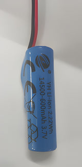 Battery Lithium 3.7V 600mAh