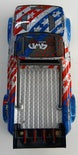 Bodyshell Red/Blue