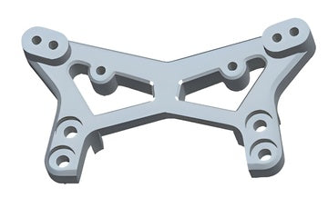 Shock Mounting Plate Front/Rear Set
