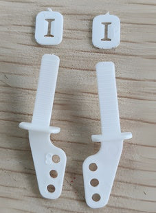 Rudder Horn Set - J3 Skylark