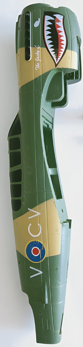 Fuselage, Wing, Tail Fin &amp; Stabilizer Set - P40