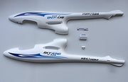 Fuselage, Wimng, Tail Fin &amp; Stabilizer Set Blue - F959S