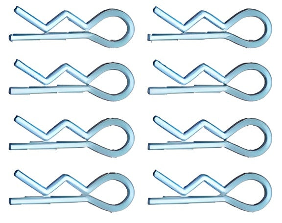 Body Clips 1.1x22.2mm (8)