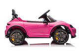 Elektrisk børnebil Porsche Taycan 1-personers 12 volt grå