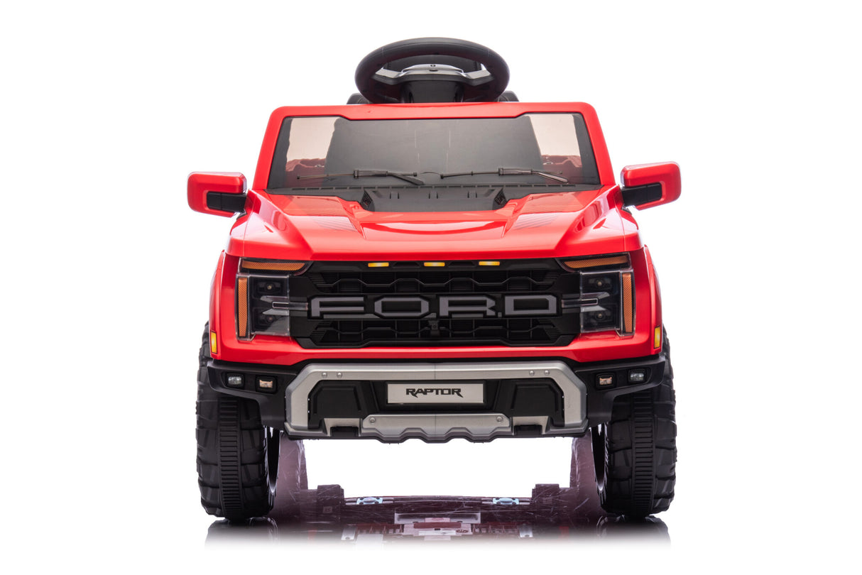 Ford Raptor 1-personers 12 volt sort børnebil