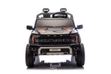 Ford Raptor 2-personers 24 volt sort børnebil