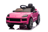 Porsche Cayenne batteri børnebil 12 volt hvid