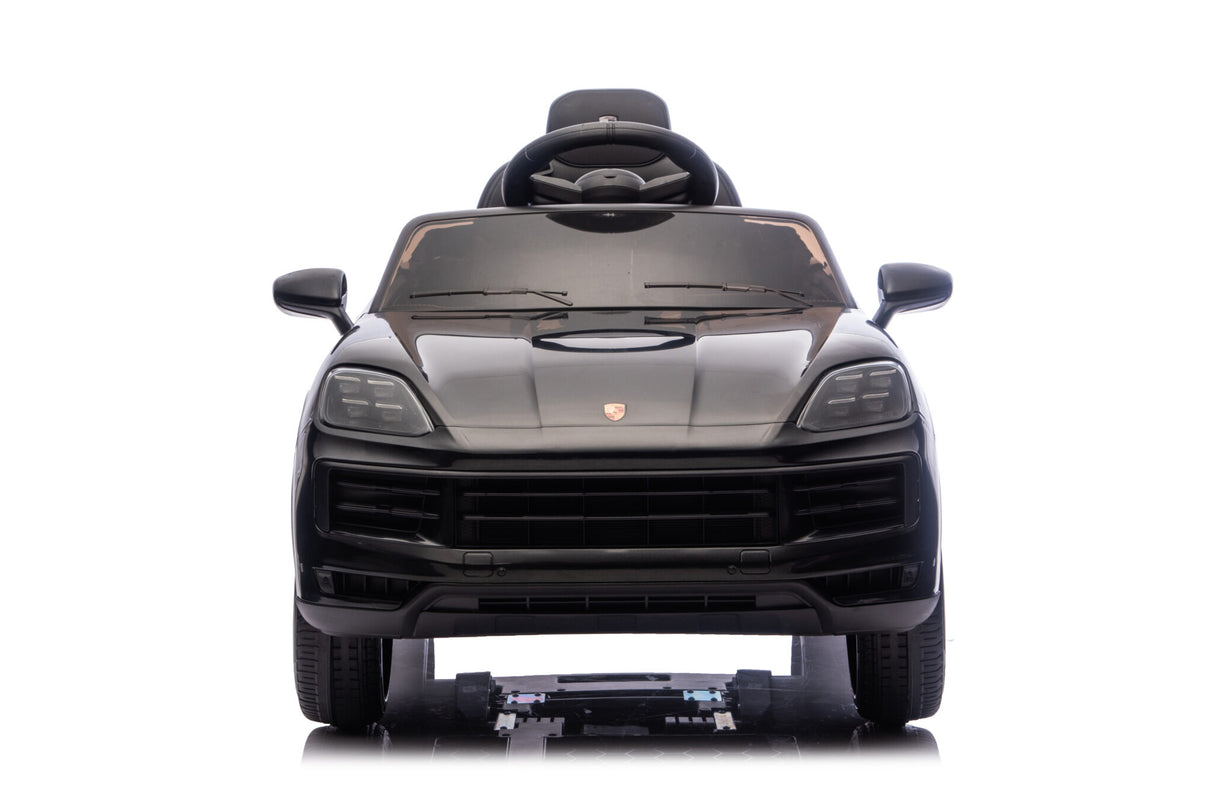 Porsche Cayenne batteri børnebil 12 volt hvid