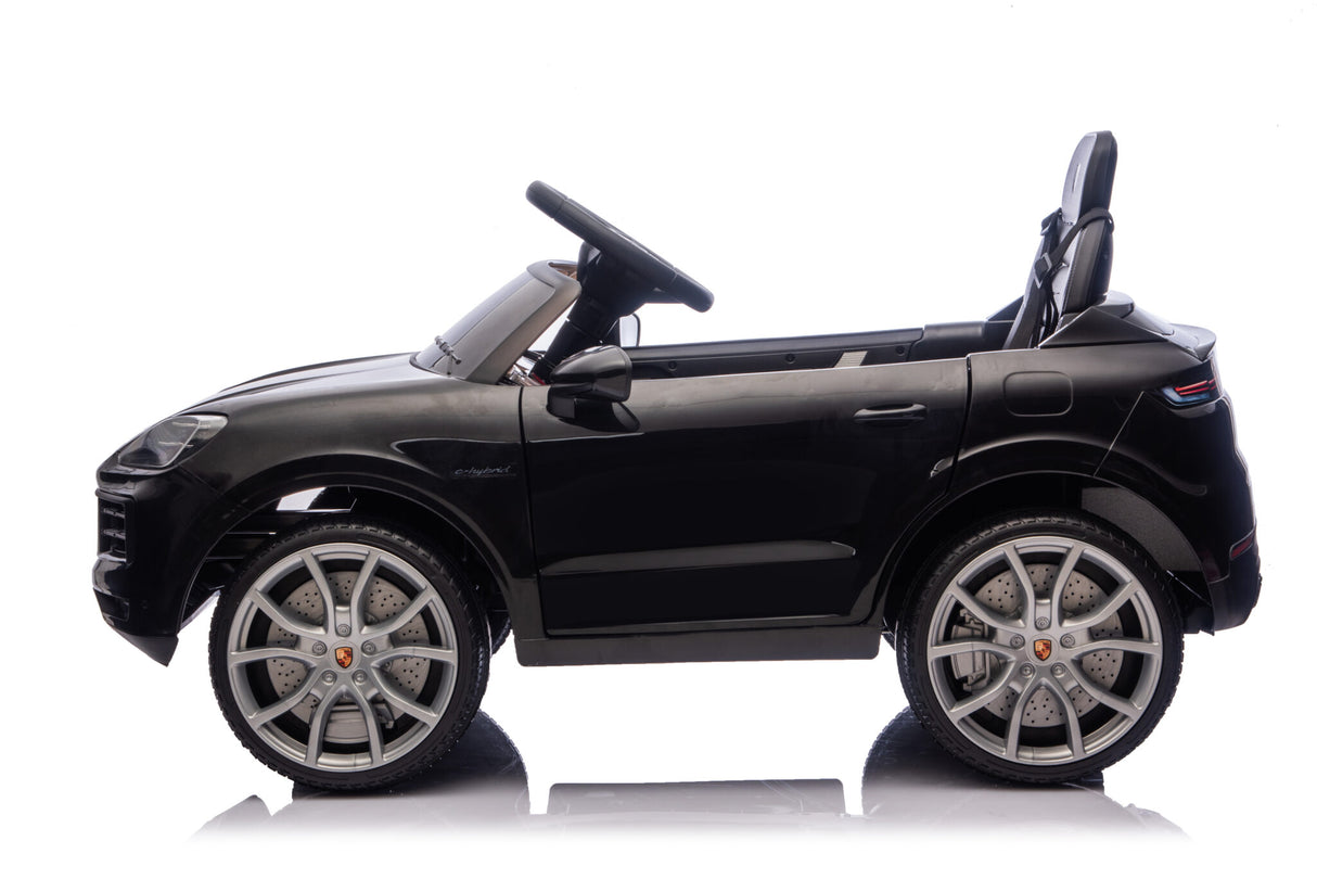 Porsche Cayenne batteri børnebil 12 volt hvid