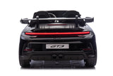Porsche 911 24 volt GT3 ride on car metallic black with MP4