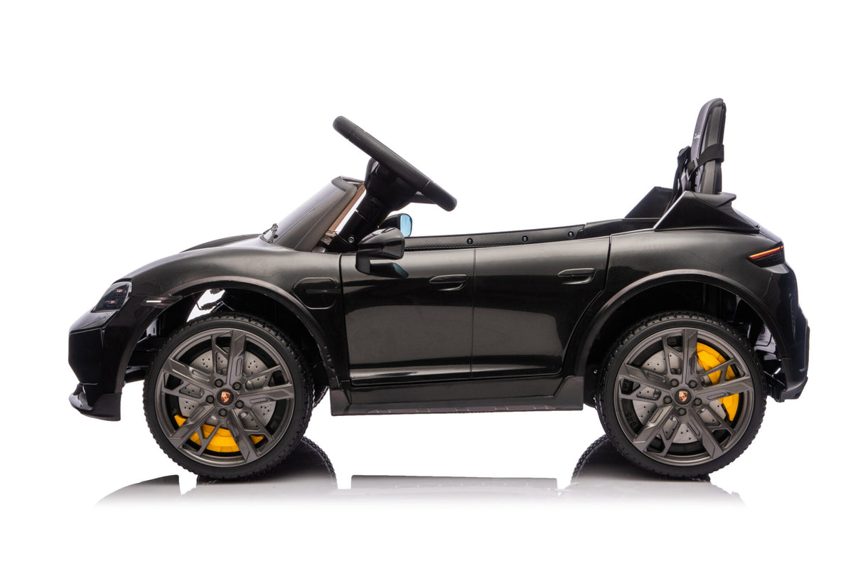 Elektrisk børnebil Porsche Taycan 1-personers 12 volt grå