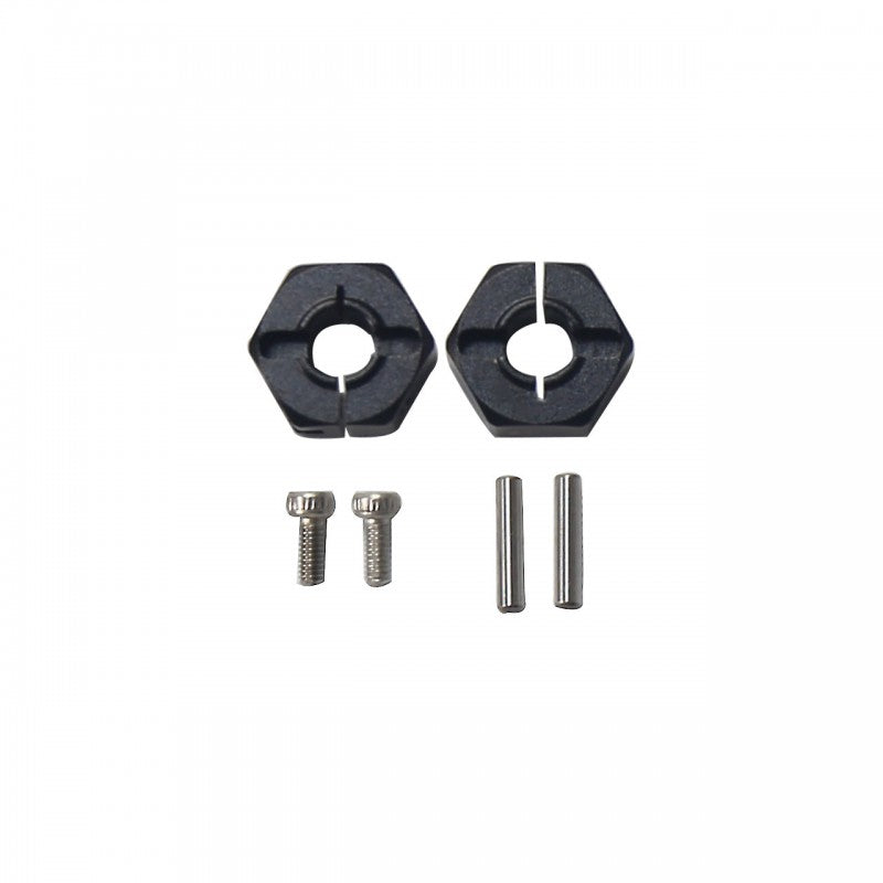 DISC.. 6MM Hex. Hub Set (Metal,Black)