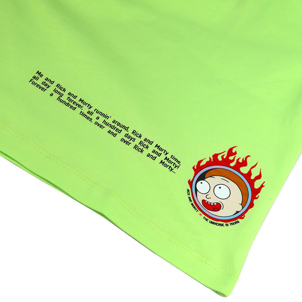 Rick and Morty Science Grandpa t-shirt light green, L