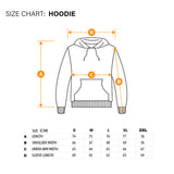 Rick and Morty hoodie off-white, M