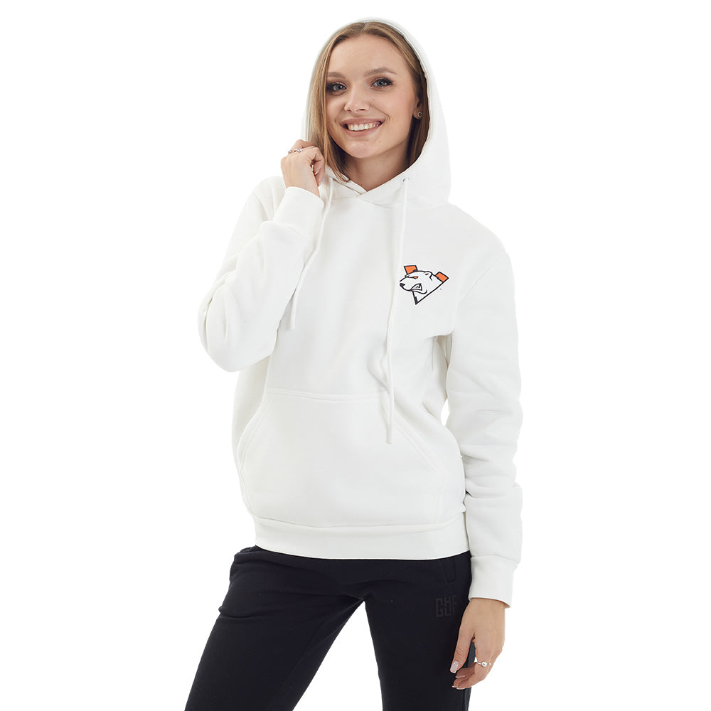 Virtus.pro Hoodie classic w/pocket white, S