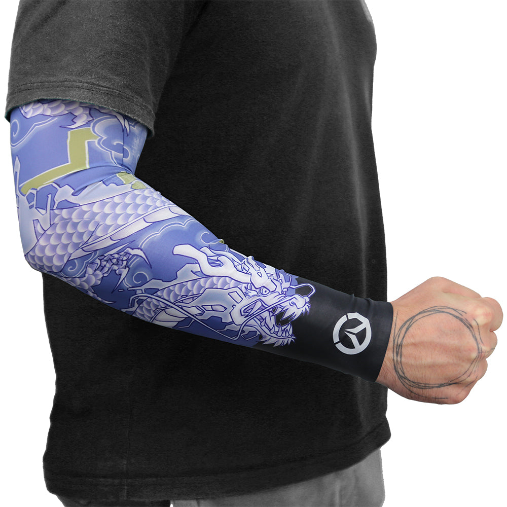 Overwatch 2 Hanzo tatoo seamless gaming  arm sleeve, S