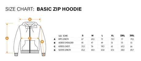 World of Tanks Zip hoodie base black, 2XL