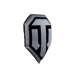 Plush pillow World of Tanks with logo, 30 cm