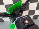 Children's dirt bike 12 volt green