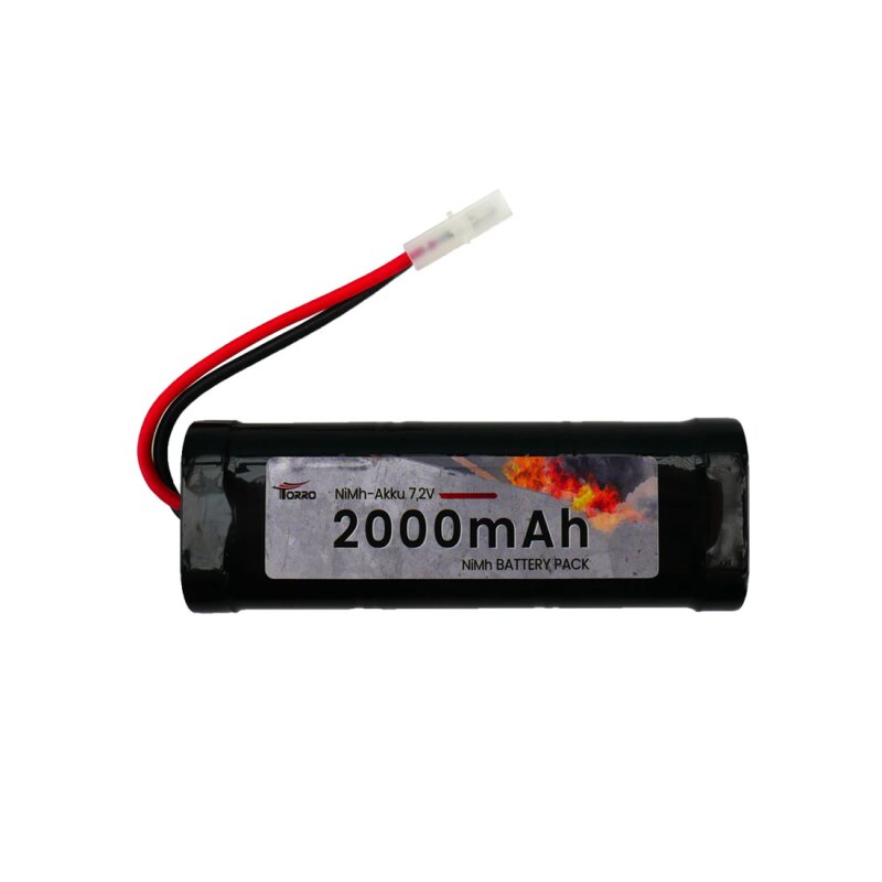 Battery 7.2V 2000 mAh with Tamiya plug