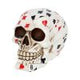 Dead Mans Hand Playing Card Skull Ornament