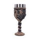 Realistic Fossilised Dragon Remains Skeleton Goblet Wine Glass