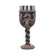 Realistic Fossilised Dragon Remains Skeleton Goblet Wine Glass