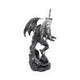 Gothic Black Dragon Sword Letter Opener Figurine