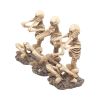 See No, Hear No, Speak No Three Wise Skeletons Figurines