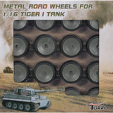 Tiger 1 early alu road wheels set WSN