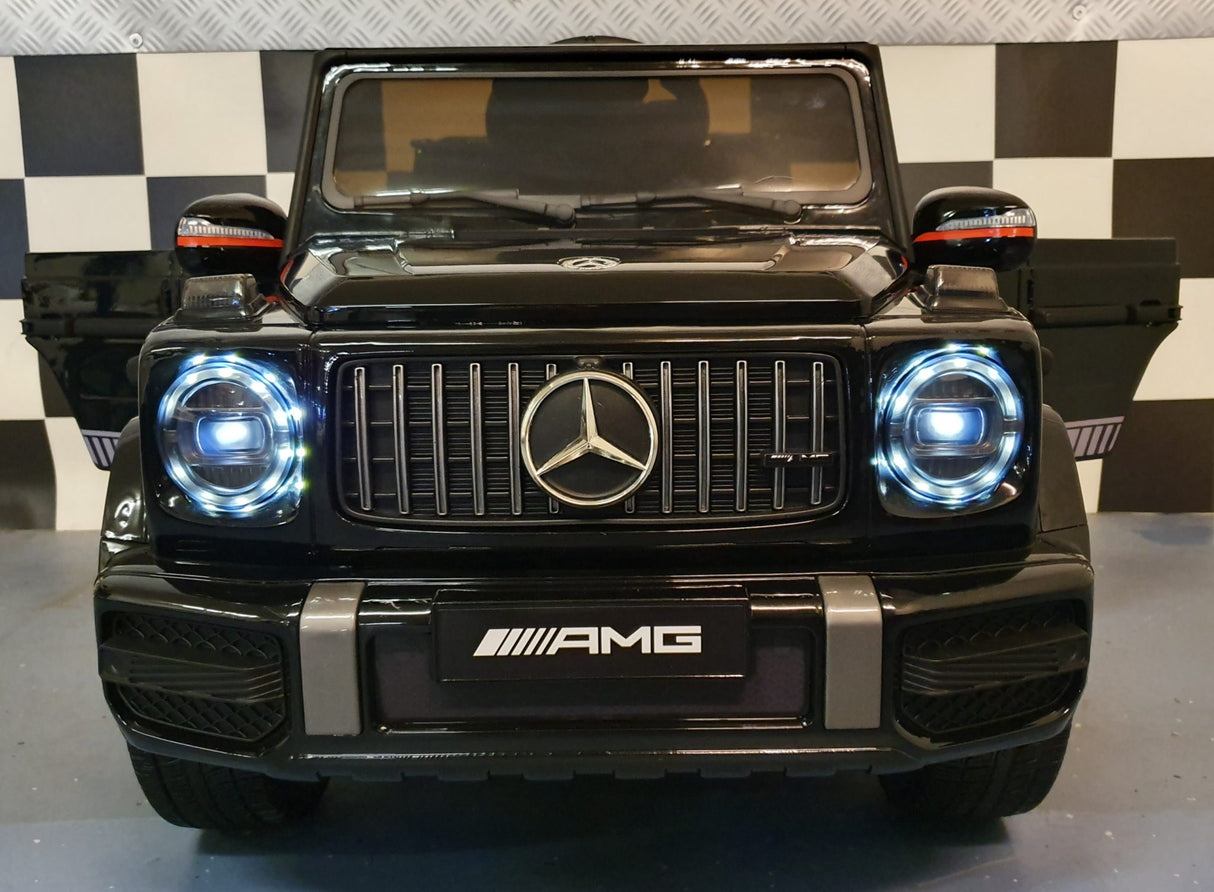 Children's car Mercedes G63 12V black 1 person