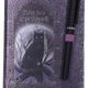 Embossed Black Cat Witches Spell Book  A5 Journal with Pen